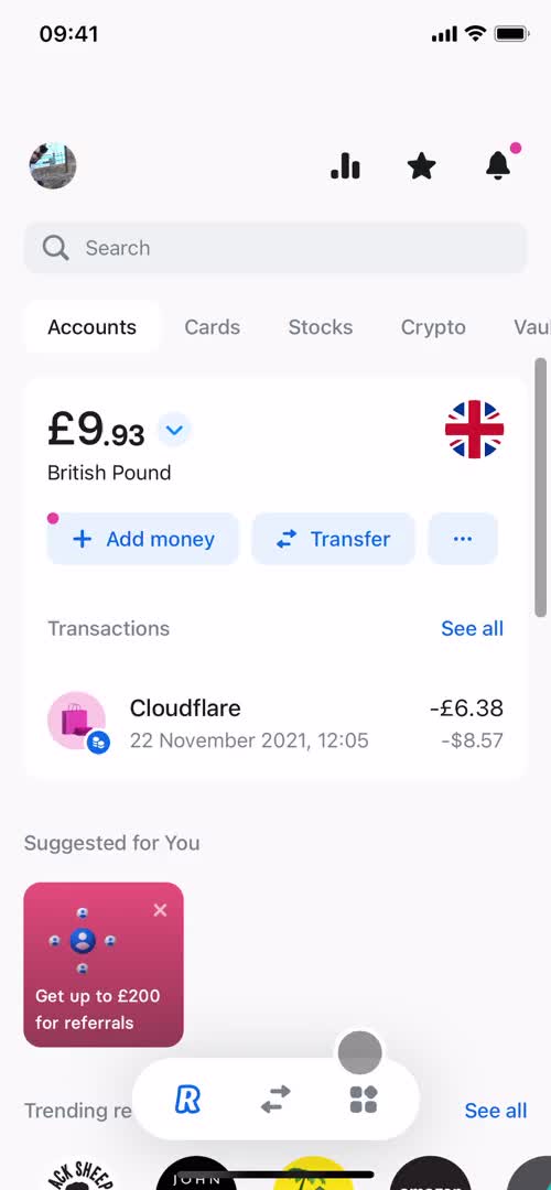 Analytics/Stats screenshot
