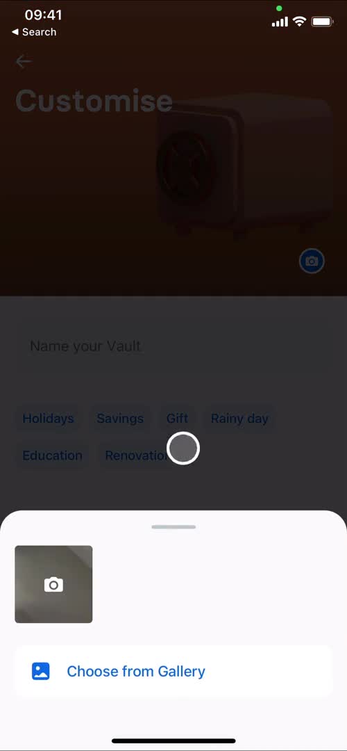 Creating a pot screenshot