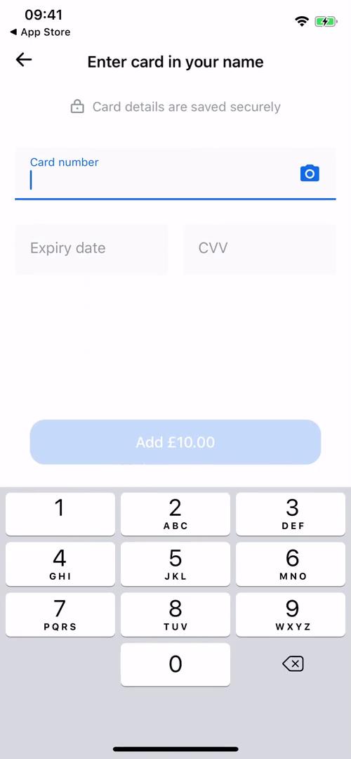 Onboarding screenshot