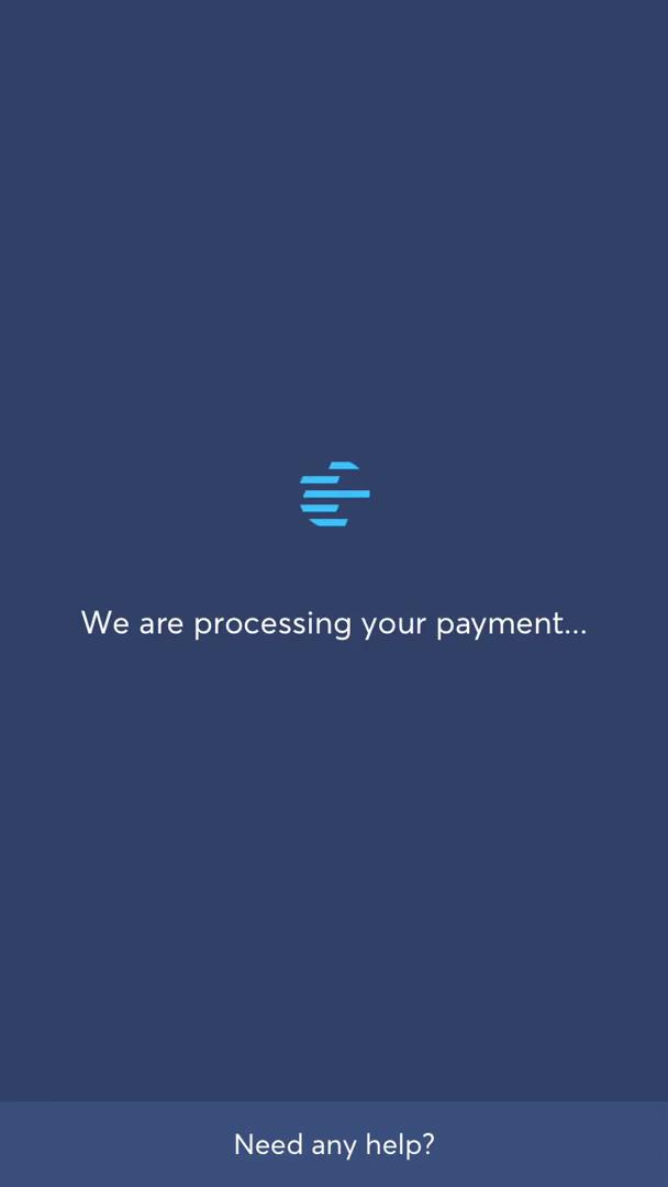 Applying for a bank account screenshot