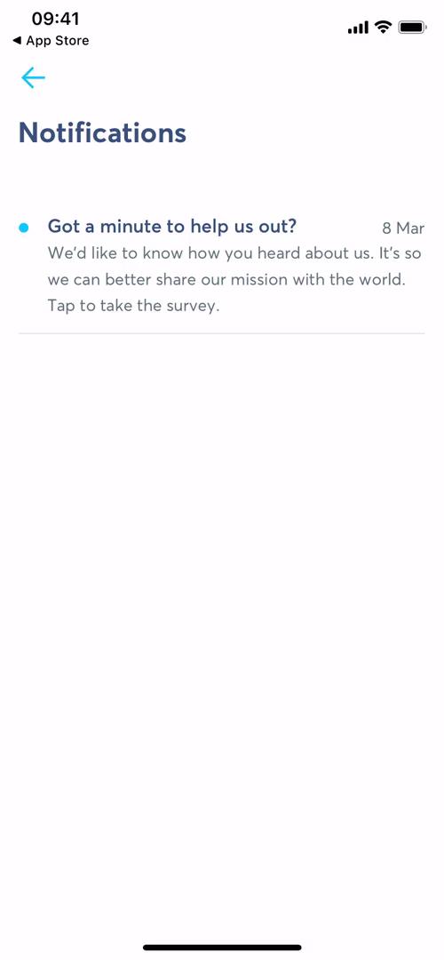 Onboarding screenshot