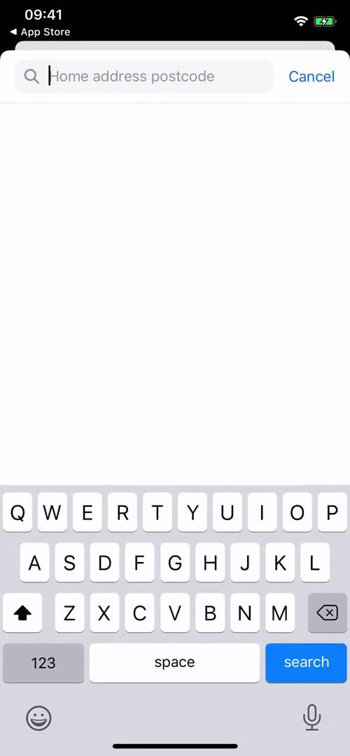 Onboarding screenshot