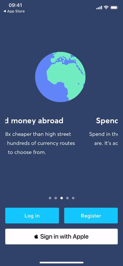 Onboarding screenshot