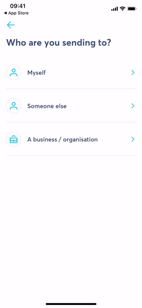 Onboarding screenshot