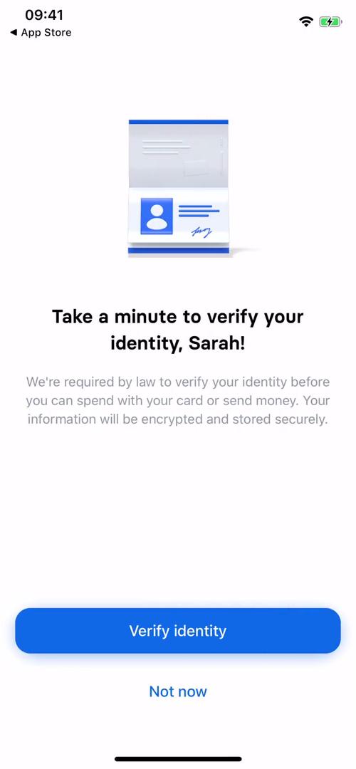 Onboarding screenshot