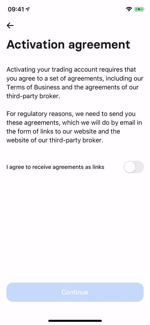 Investing screenshot