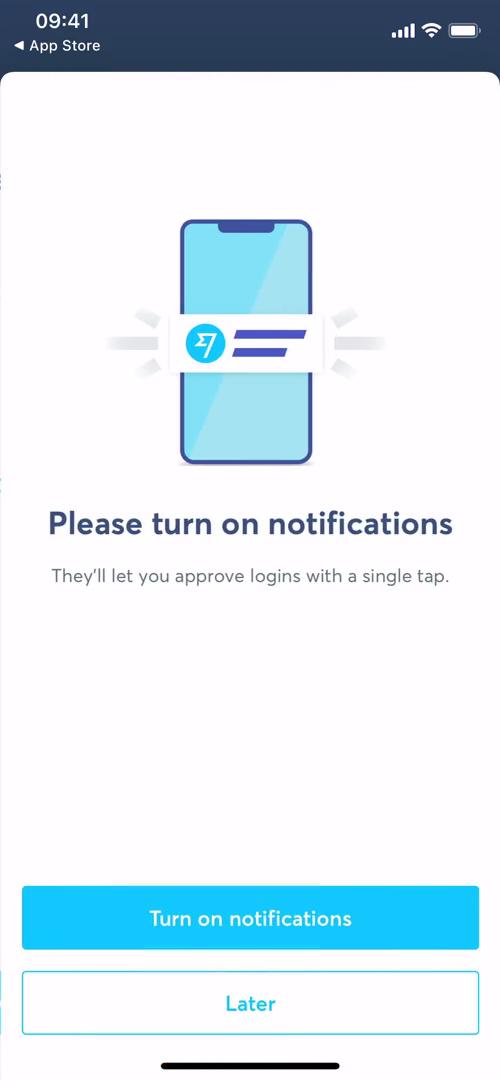 Onboarding screenshot