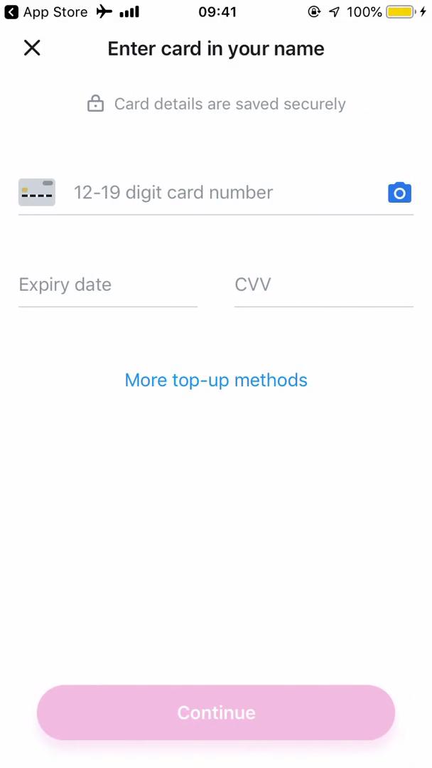 Onboarding screenshot
