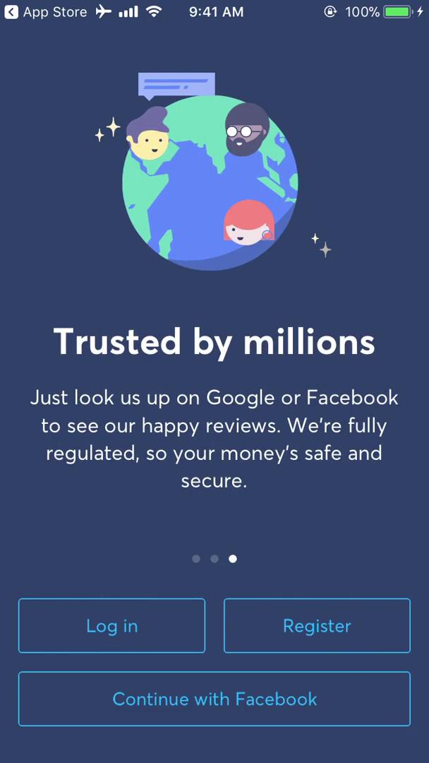 Onboarding screenshot
