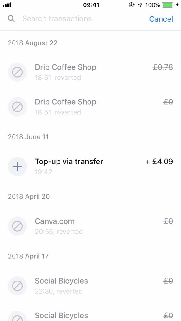 Searching screenshot
