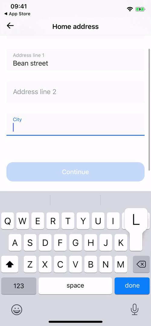 Onboarding screenshot