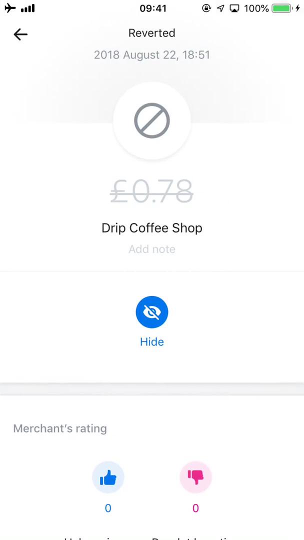 Activity feed screenshot