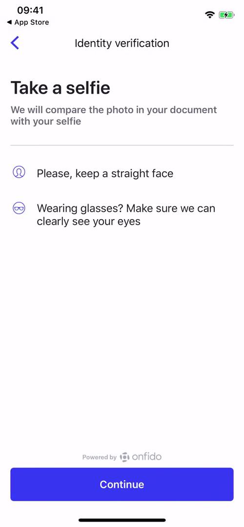 Onboarding screenshot