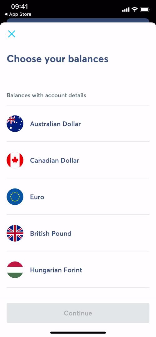 Onboarding screenshot