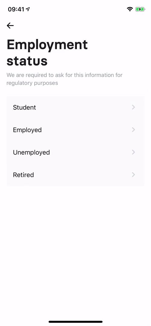 Investing screenshot