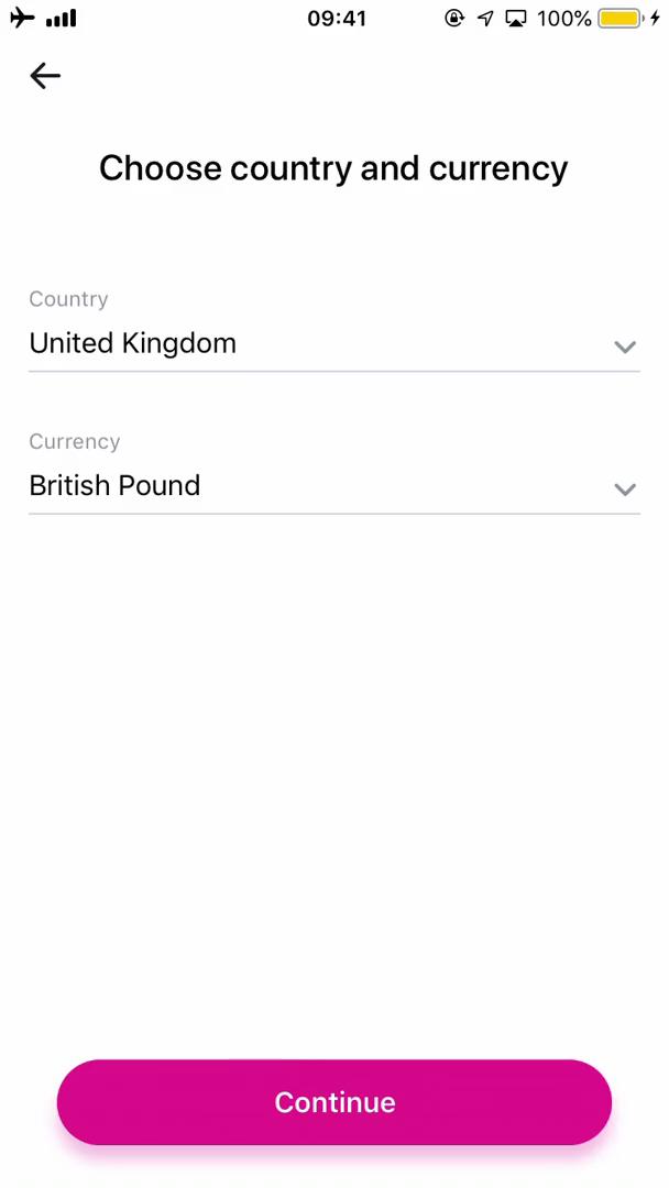 Sending currency screenshot