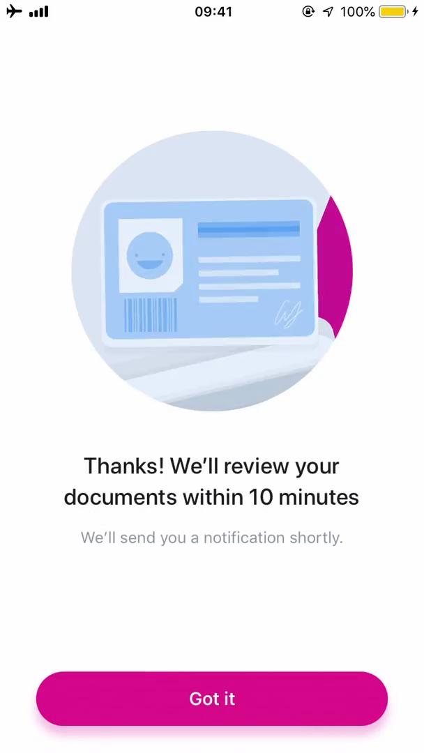 Onboarding screenshot