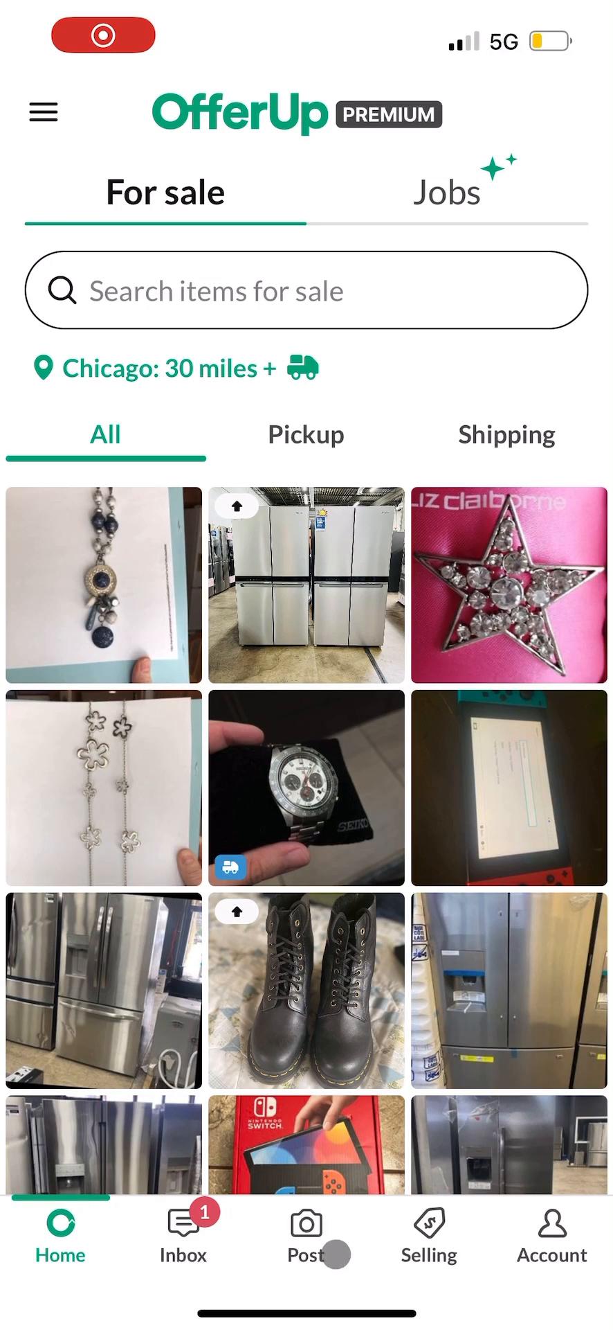 Chat on OfferUp video screenshot