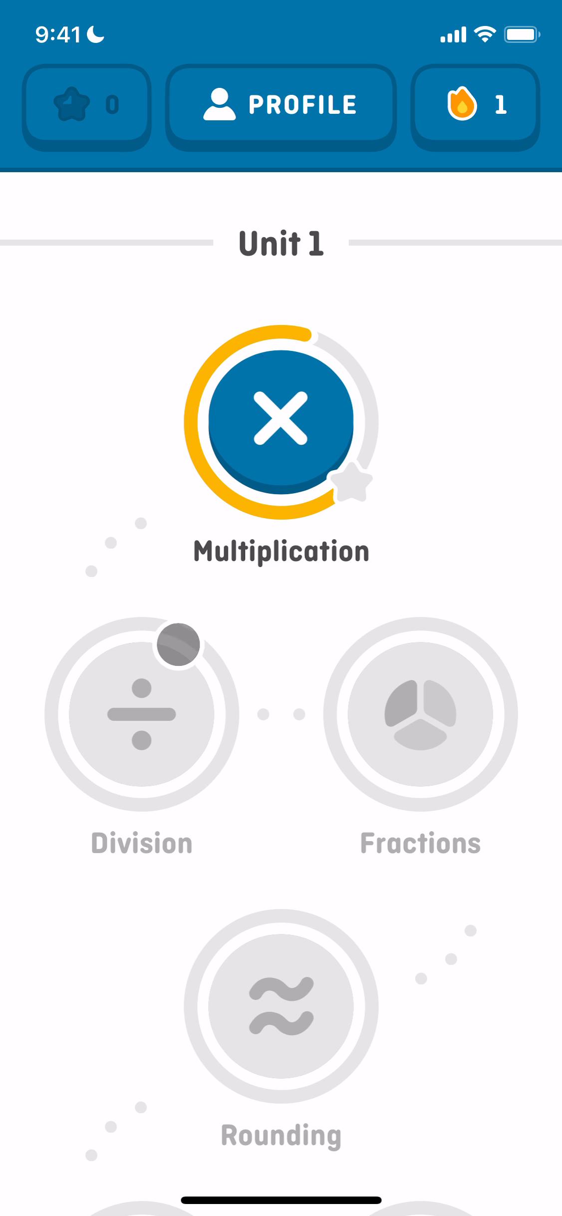 Learning on Duolingo Math video screenshot