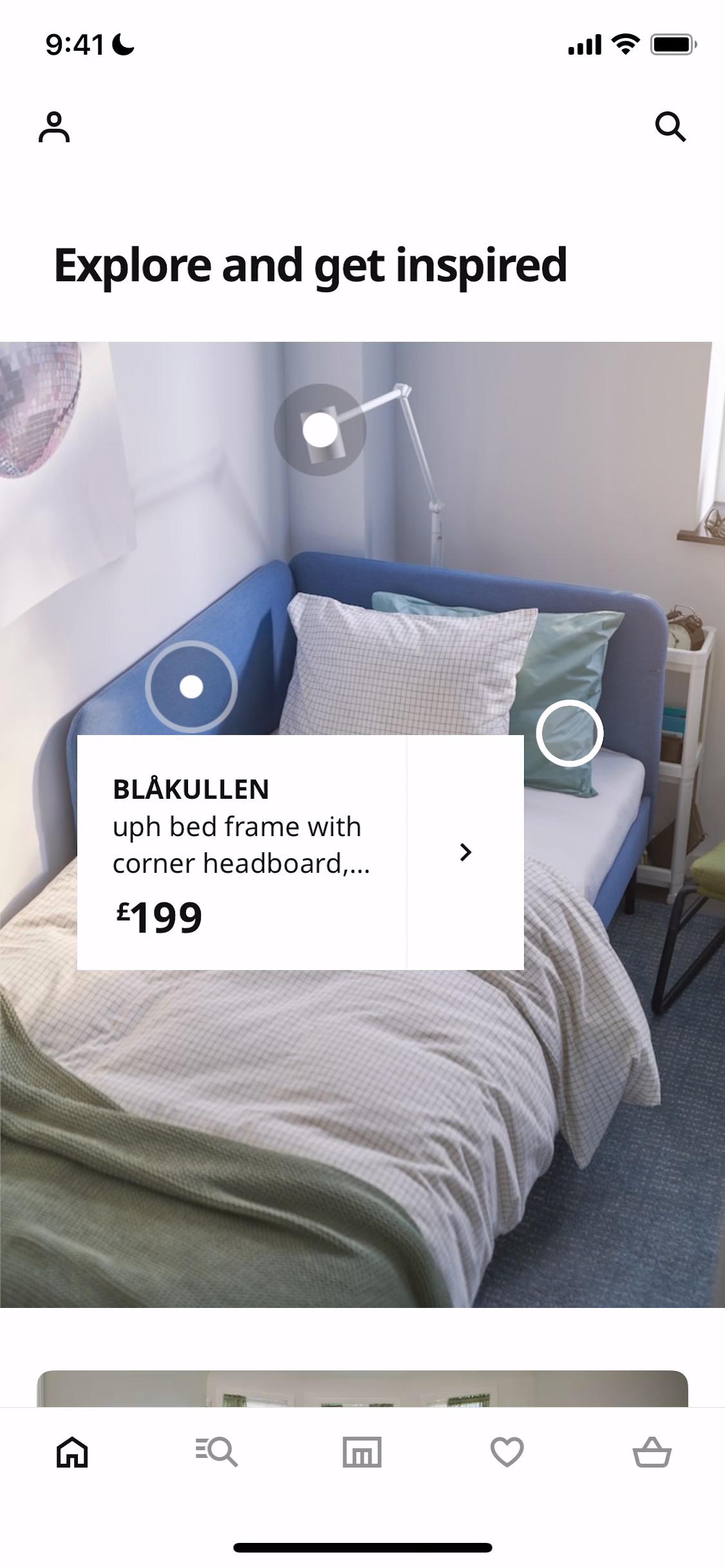 Screenshot of Saving on IKEA