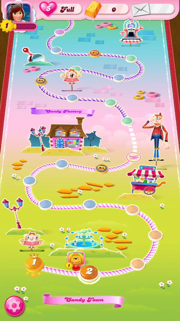 Screenshot of Leaderboards on Candy Crush